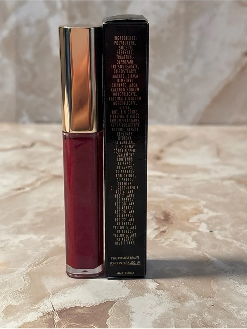 Dolce & Gabbana Lipgloss in Deep Berry Red